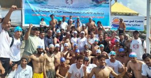 المؤيدي يدشن بطولة الجمهورية للسباحة المفتوحة لفئتي الرجال والشباب في الحديدة