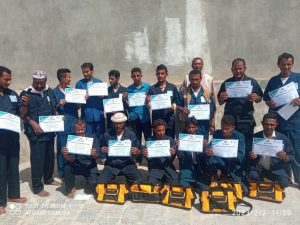 اختتام دورة تدريبية لفرسان الصيانة البحرية من جمعية ساحل تهامة وفروعها