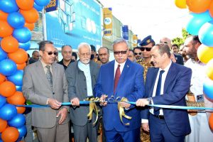 رئيس الوزراء يفتتح معرض البناء والانشاءات الثاني