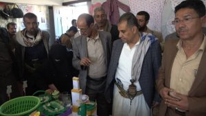 افتتاح معرض الرئيس الشهيد الصماد للمشغولات اليدوية في رداع بالبيضاء