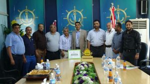 مؤسسة السرطان بالحديدة تكرم مؤسسة موانئ البحر الأحمر اليمنية