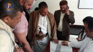 المروني يفتتح قسم الطوارئ التوليدية بمجمع بيت حنظل الطبي في مديرية بني الحارث