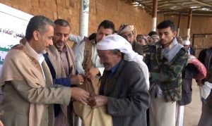 الزيكم يدشن مشروع افطار الصائم للفقراء والمساكين بمحافظة المحويت