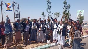 الجنيد والمراني يدشنان موسم التشجير للعام 1444هـ بمحافظة تعز