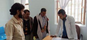 الرصاص يطلع على مستوى الانضباط الوظيفي في مركز الأمومة والطفولة بالبيضاء 