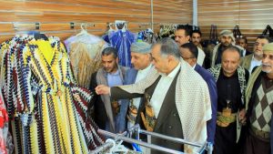 نائب رئيس الوزراء الجنيد يفتتح معرض مودة الدائم للمنتجات المحلية بأمانة العاصمة