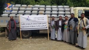 تدشين المرحلة الثانية من استبدال اسطوانات الغاز التالفة في حجة
