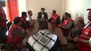 اجتماع بريمة يناقش مهام ونشاط فرع جمعية الهلال الأحمر بالمحافظة