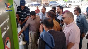 تدشين حملة إعادة ضبط عيار طرمبات محطات البترول في تعز