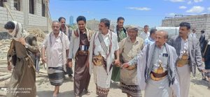 المحافظ إدريس يتفقد سير العمل في مشروع إنشاء مركز الغسيل الكلوي الخيري بمدينة البيضاء 