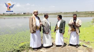 نائب وزير المياه يطلع على كرفاني الحربية وشهائد في وادي الأجبار بسنحان
