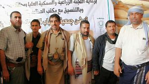 جمعية الشباب التنموية تدشن مشروع انتاج الدقيق المركب في المربع الشمالي بالحديدة