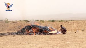 هيئة الأدوية تتلف 15 طنا من الأدوية المهربة بالجوف
