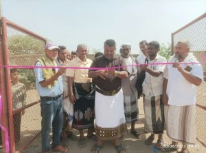 افتتاح مشروع مياه منطقة كدف خضير في مديرية بيت الفقيه بالحديدة 