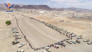 أبناء مديرية سنحان بصنعاء يؤكدون الجهوزية التامة لمواجهة العدوان