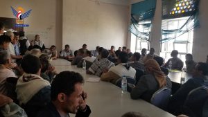 مناقشة آلية تنفيذ مشروع المسح الغذائي بمحافظة حجة