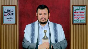 السيد عبدالملك الحوثي يحذر المجتمعات الغربية من خطر اللوبي اليهودي ويدعوهم للعودة إلى الرسالة الإلهية