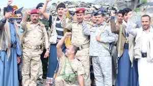 زيارة عيدية للمرابطين من منتسبي المنطقة العسكرية السابعة في البيضاء