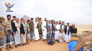 أمين عام رئاسة الجمهورية يطلع على أحوال المرابطين بجبهة الجوبة في مأرب