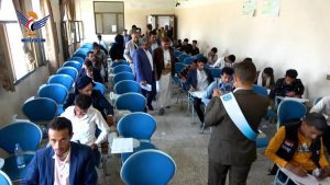 جعمان والحوالي يدشنان اختبارات القبول بكلية الطب في جامعة عمران