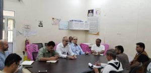 مناقشة تدخلات الصليب الأحمر في مستشفى باجل المحوري بالحديدة