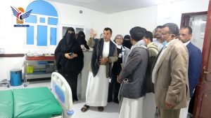 المتوكل وعوض يتفقدان الخدمات في مستشفيي صعدة والسلام