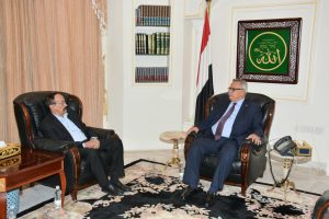 رئيس الوزراء يلتقي رئيس مجلس الشورى