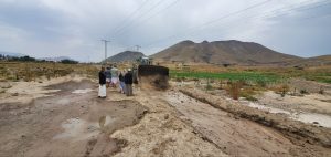 وحدة تمويل المبادرات الزراعية تدشن مشروع دعم قناة تصريف السيول في سنحان بصنعاء