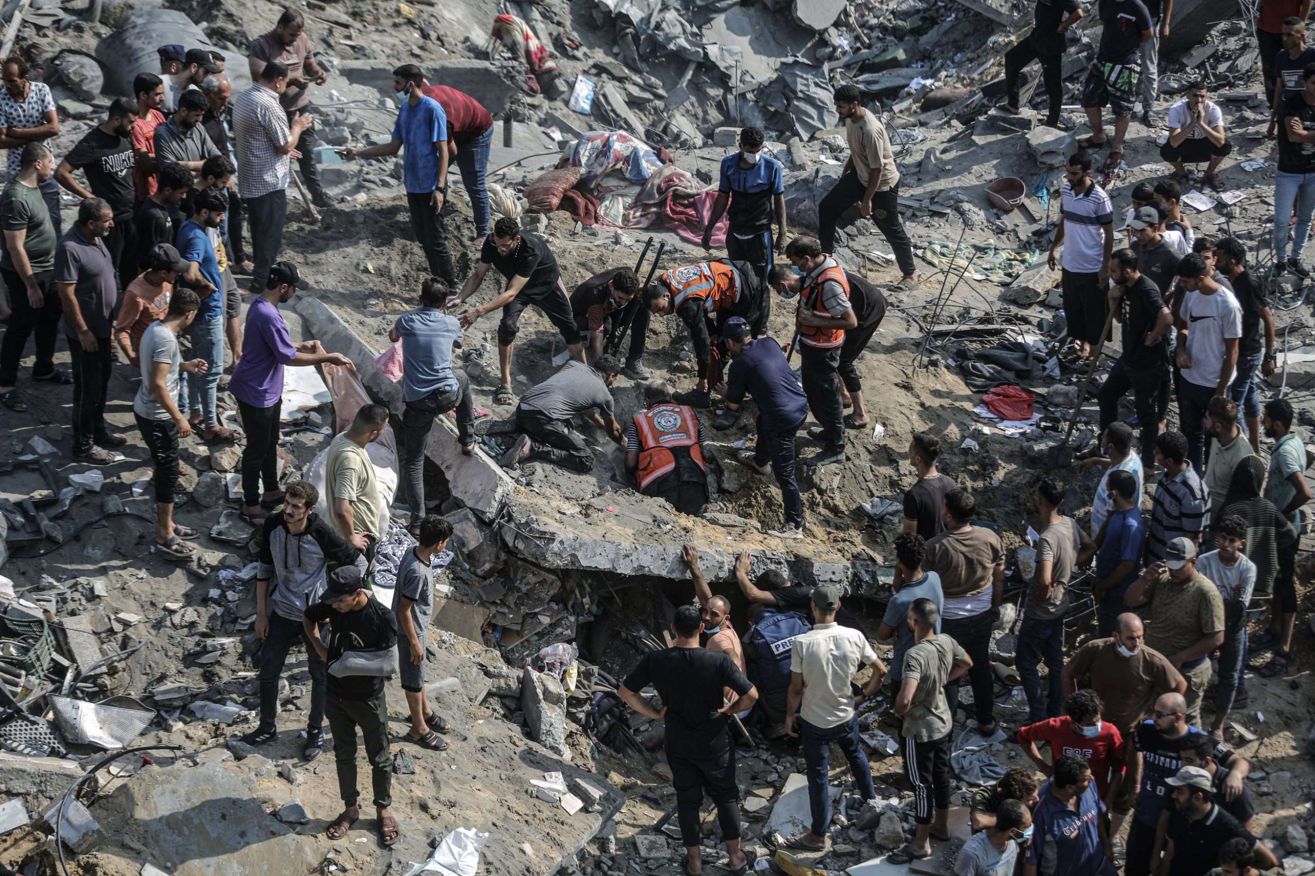 ارتفاع حصيلة ضحايا العدوان الصهيوامريكي على غزة والضفة إلى 12415 شهيدا