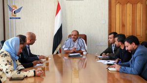 أمين عام مجلس الشؤون الإنسانية يلتقي مدير مكتب “الأوتشا” الجديد في اليمن