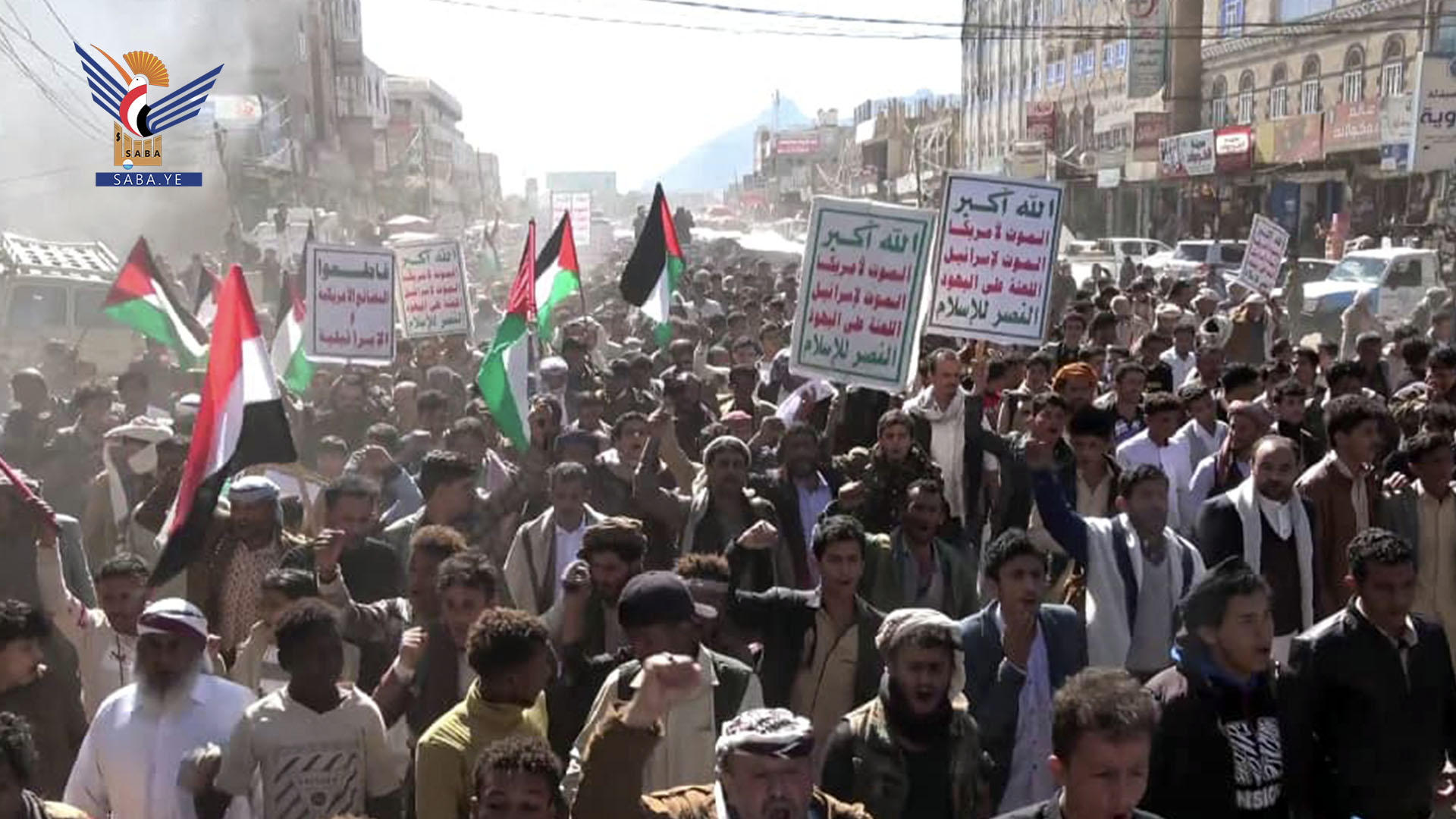 الضالع تشهد مسيرة جماهيرية ووقفة دعماً لصمود الشعب والمقاومة الفلسطينية