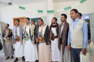  شركاء العمل التعاوني يزورون مؤسسة بنيان التنموية