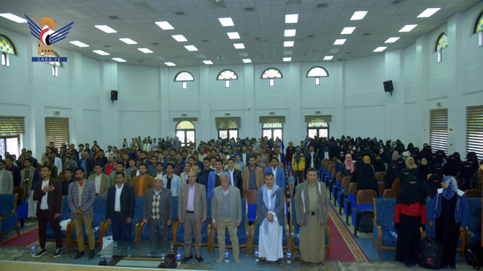 فعالية خطابية ووقفة تضامنية مع الشعب الفلسطيني بجامعة صنعاء