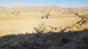 استصلاح 5400 لبنة بما يعادل 24 هكتاراً من الأراضي الزراعية بوادي ملح – مديرية نهم – محافظة صنعاء