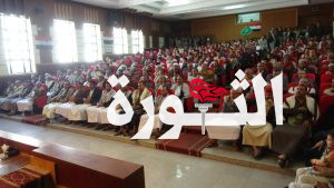 السلطة المحلية في حجة تقيم فعالية خطابية بذكرى استشهاد الشهيد الرئيس الصماد