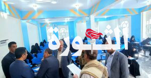 القانص يطلع على سير الاختبارات في كلية المنار بحجة
