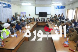 جعمان يطلع على سير أداء مصنع اسمنت عمران