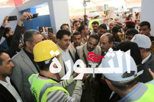 وزير الأشغال يفتتح معرض البناء والانشاءات الثالث بصنعاء