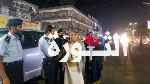 البراشي والمنحي يتفقدان الخدمات المرورية في عدد من الشوارع وطريق السائلة بأمانة العاصمة