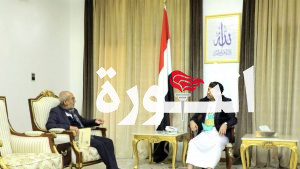 الرئيس المشاط يلتقي رئيس المركز الوطني للوثائق