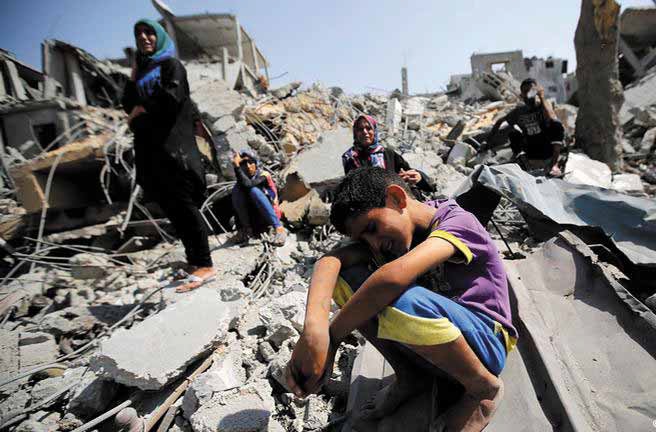 الصليب الأحمر: حرب غزة دمرت كل معاني الإنسانية
