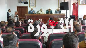 وزير العدل يرأس اجتماعا موسعا لمدراء المحاكم ورؤساء الأقلام بالأمانة ومحافظة صنعاء