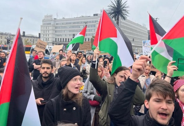 مسيرة في نيوزيلندا تضامناً مع الشعب الفلسطيني لمناسبة يوم الأرض
