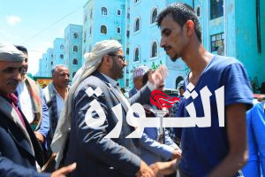 المساوى يستقبل 11 أسيراً من أبناء تعز وجه قائد الثورة بإطلاق سراحهم