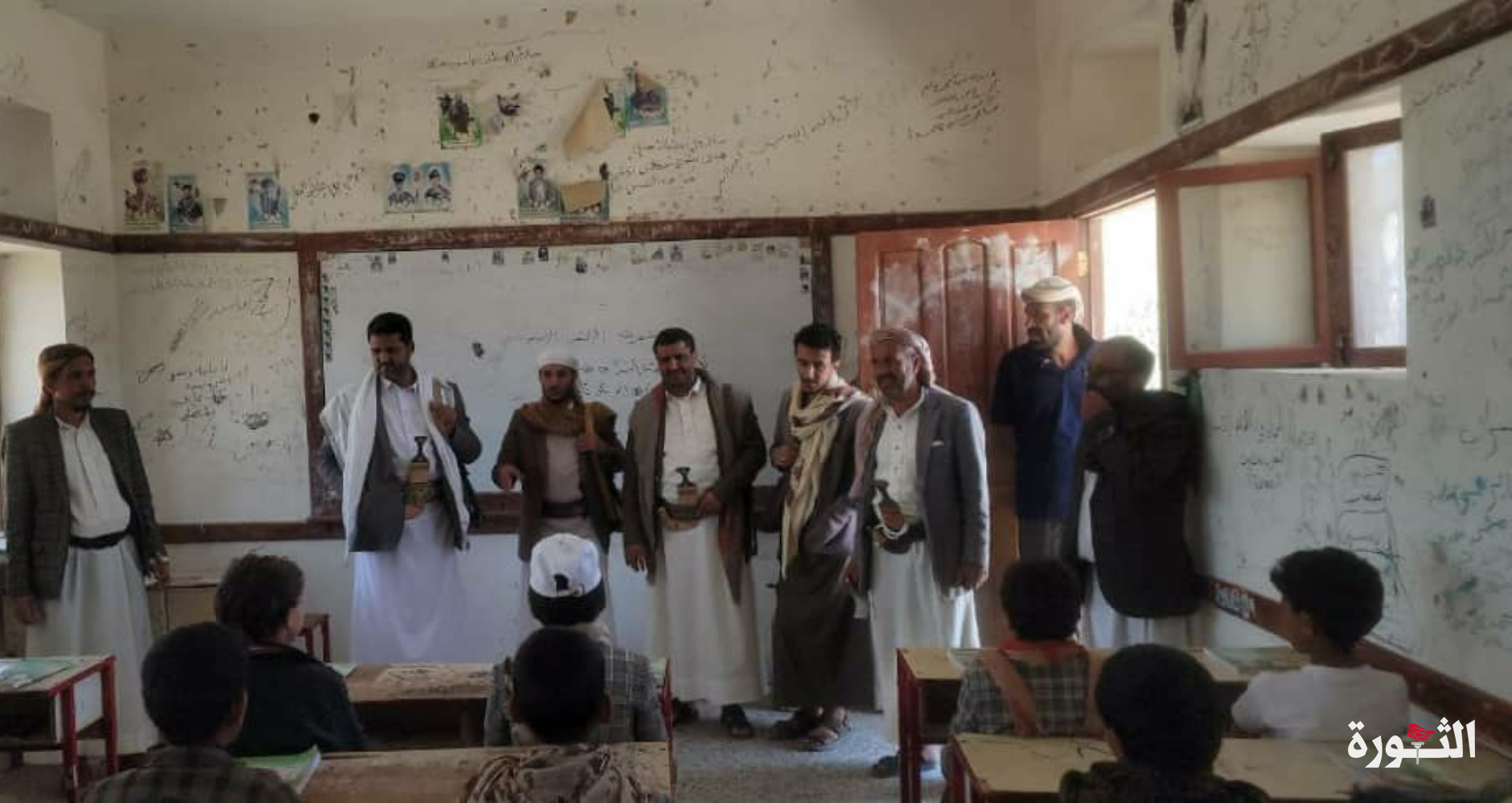 تفقد الدورات الصيفية والاختبارات العامة بمديريات محافظة صنعاء