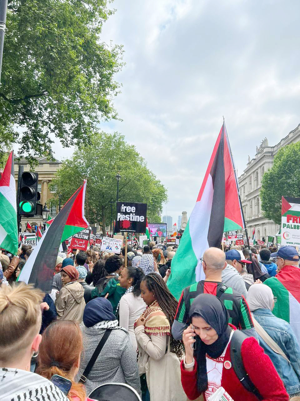 مظاهرات حاشدة حول العالم تنديداً بالعدوان الصهيوني على غزة