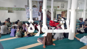 فعالية في الحيمة الداخلية بصنعاء تحت شعار” الصرخة سلاح وموقف وبراءة من الأعداء “