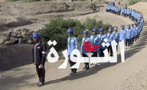 مديرية بدبدة بمأرب تشهد مسيرا طلابيا تضامنا مع الشعب الفلسطيني