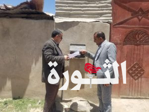 تدشين حملة تقليل فاقد المياه وتركيب عدادات في مدينة معبر بذمار