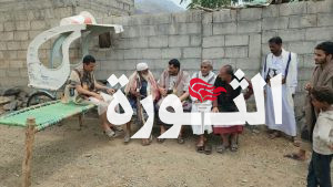 الوكيل مثنى يطمئن على صحة الشيخين طامي والقديمي في باجل بالحديدة 
